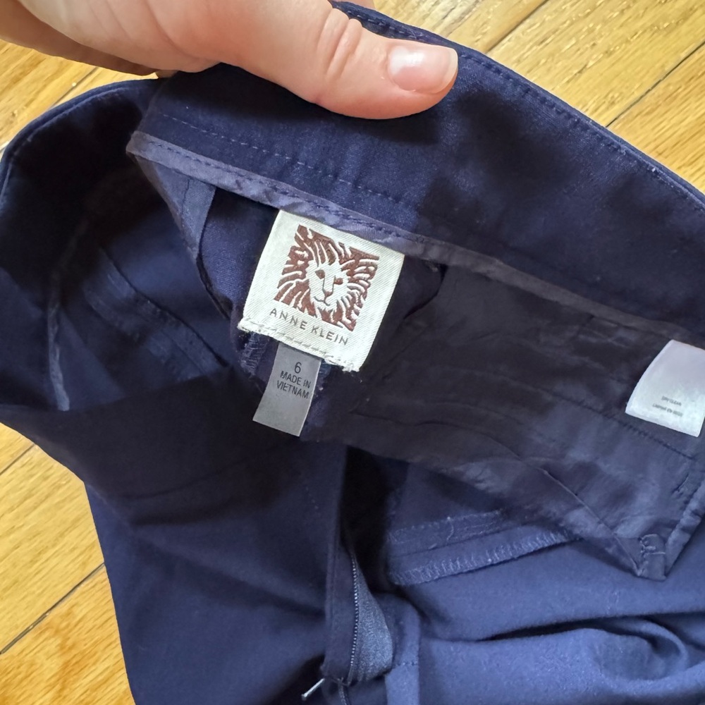 Anne Klein Navy Blue Suit Set - Picture 7 of 7
